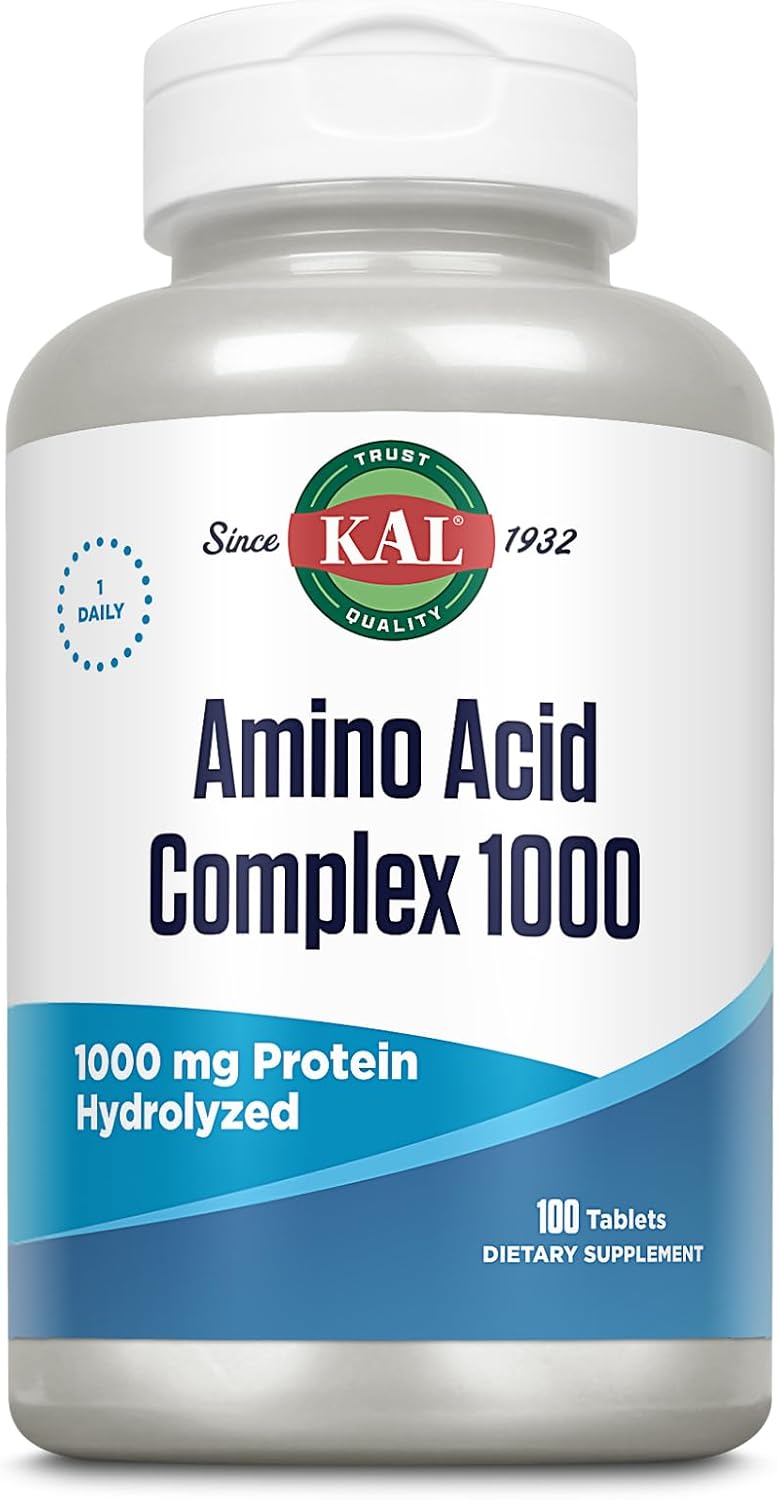 KAL 500 mg L-Taurine Tablets, 60 Tablets - görsel 7