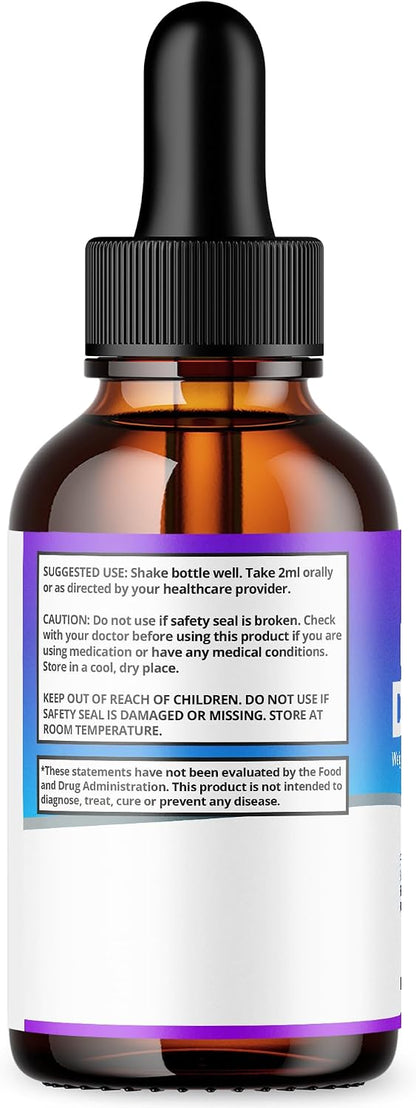 Gut Drops Liquid Supplement – All-Natural Vitamin Formula for Digestive and Energy Support (30 Servings)
