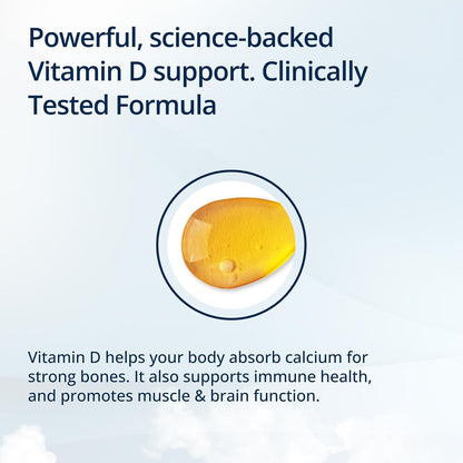 Metagenics Vitamin D3 5000 IU – 120 Softgels