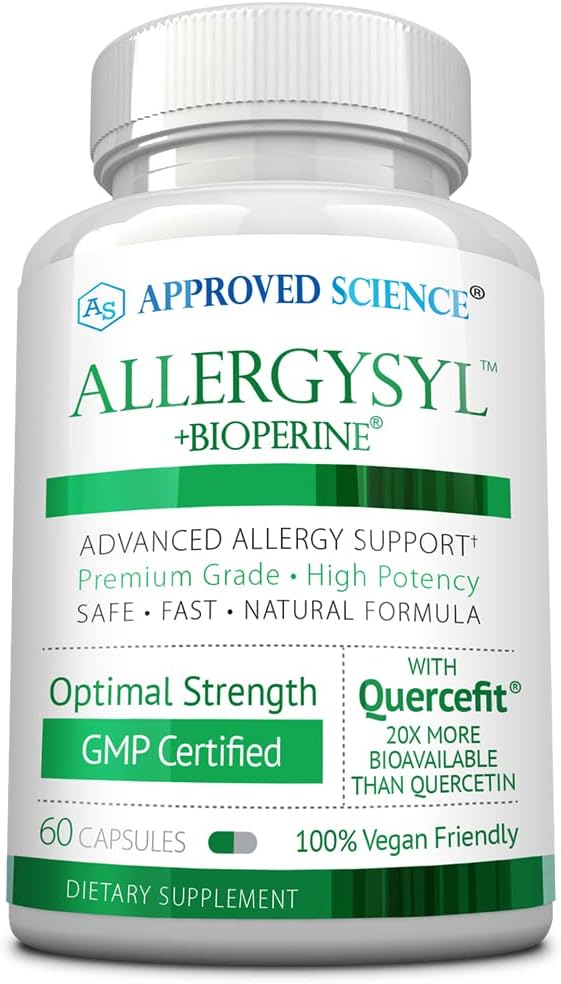 Approved Science Allergysyl – Seasonal Allergy & Immune Support – 360 Capsules - görsel 8