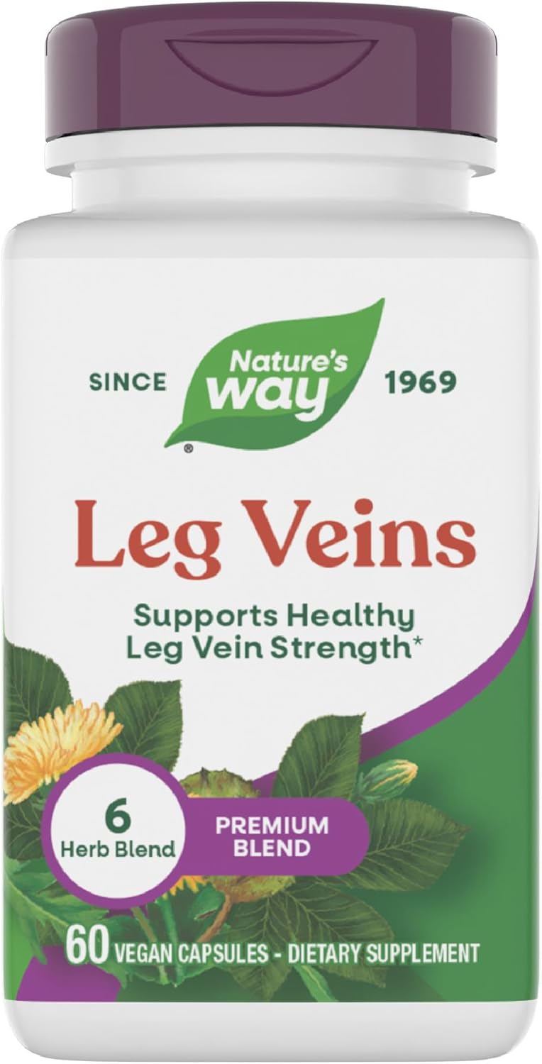 Nature's Way Leg Veins Premium Blend - 120 Capsules - görsel 7
