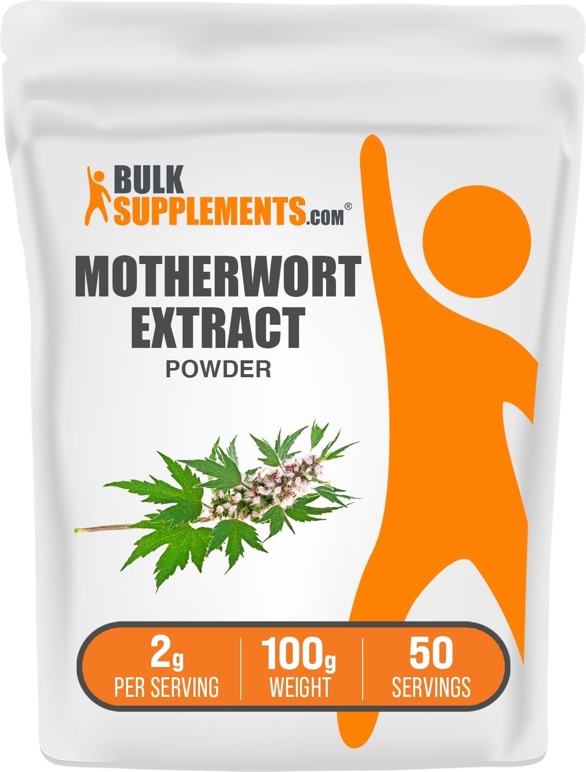 Motherwort Extract Powder (2g per Serving, 1kg) - Herbal Supplement by BulkSupplements - görsel 8