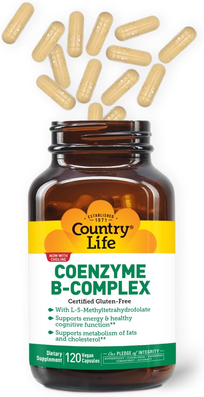Country Life Coenzyme B-Complex, 120 Capsules - görsel 3