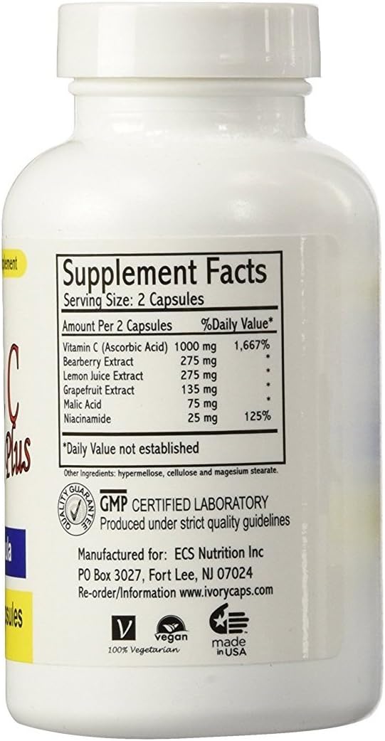 Ivory Caps Maximum Strength Vitamin C Brightening Plus 60 Caps - görsel 3