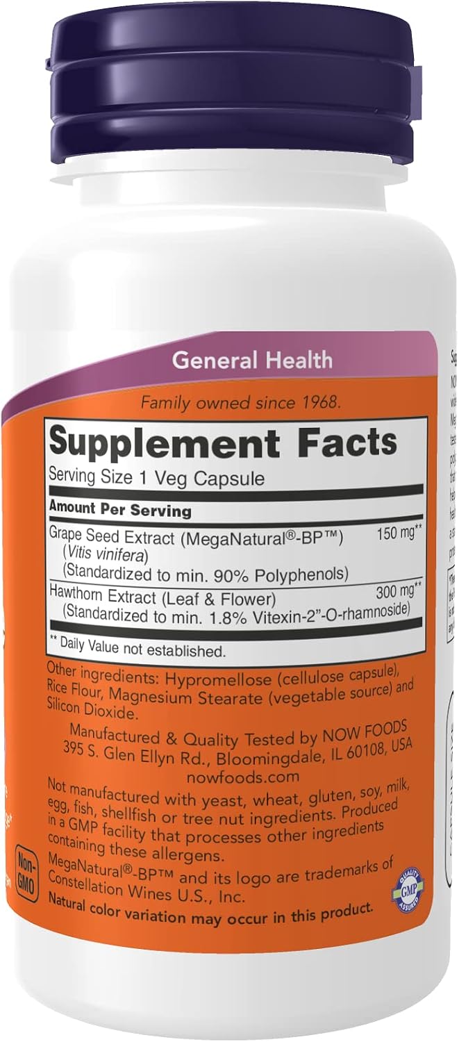 Now Foods Blood Pressure Health 90 Vcaps (2 Pack) - görsel 2