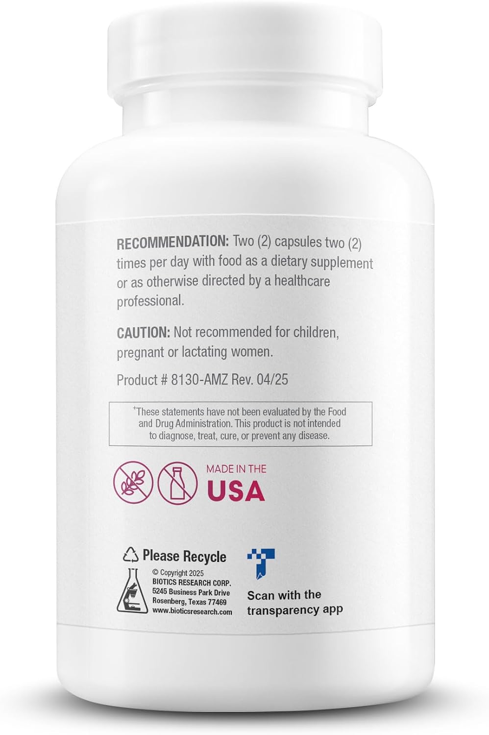 BIOTICS RESEARCH Hormonal Balance and Protect - 120 Capsules - görsel 3