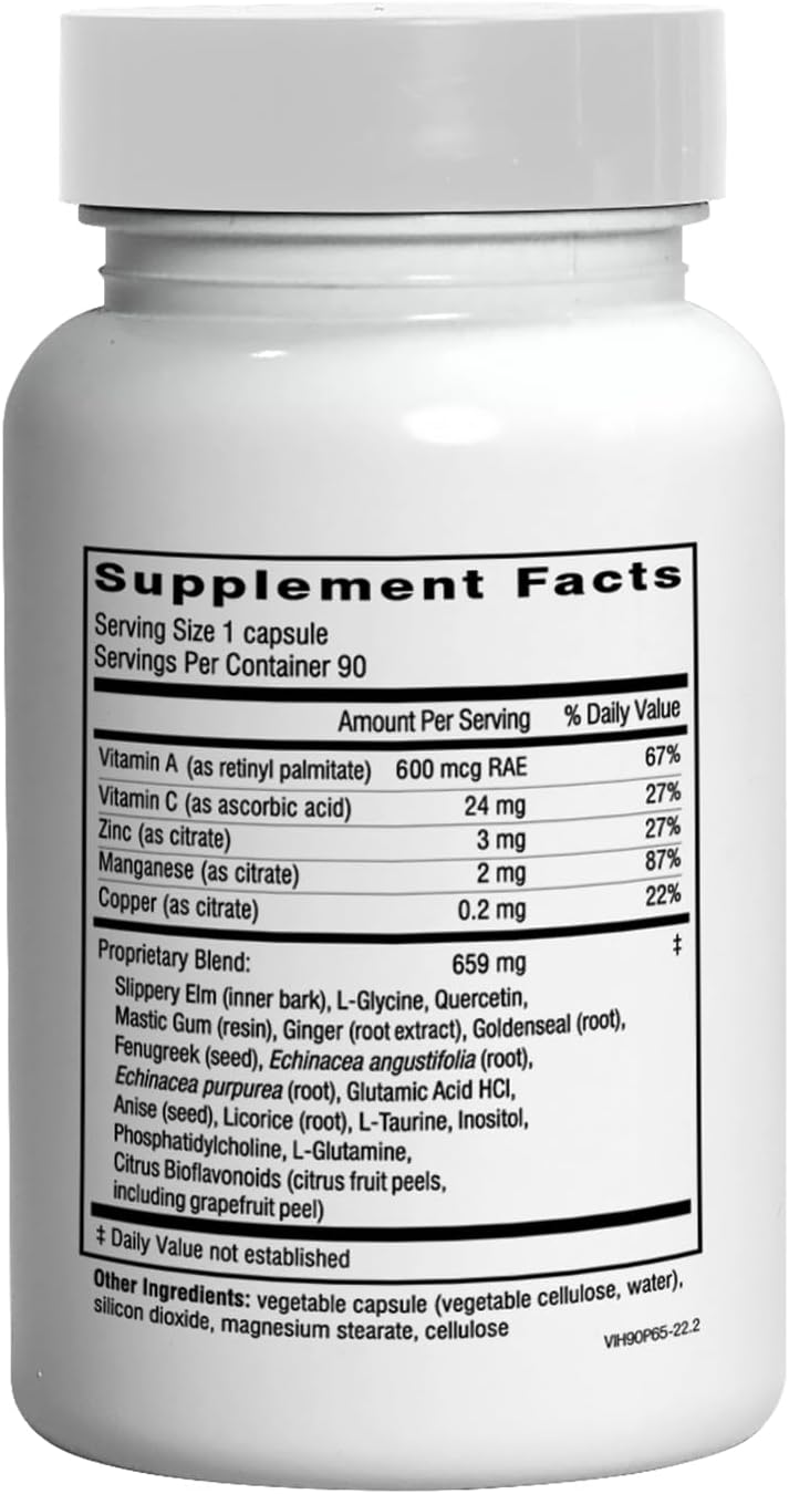 Dr. Wilson's Inner Healing 90 Capsules – Support for Gut Health and Comfort - görsel 3
