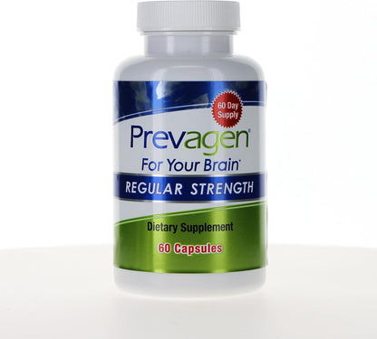 Prevagen Regular Strength - 60 Capsules (2 Month Supply) | Cognitive Support with Apoaequorin & Vitamin D3