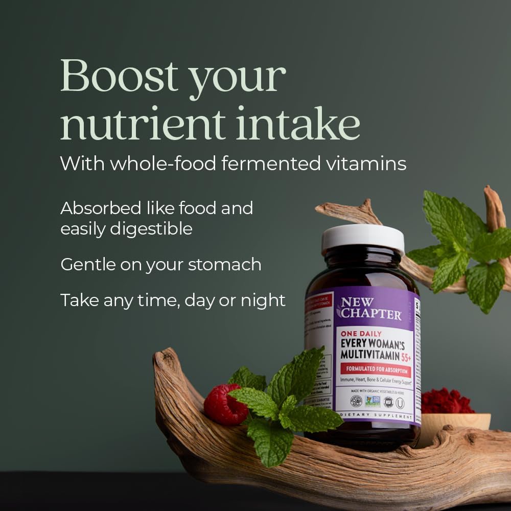 New Chapter Every Woman's One Daily 55+ Multivitamin - 48 Tablets - görsel 4