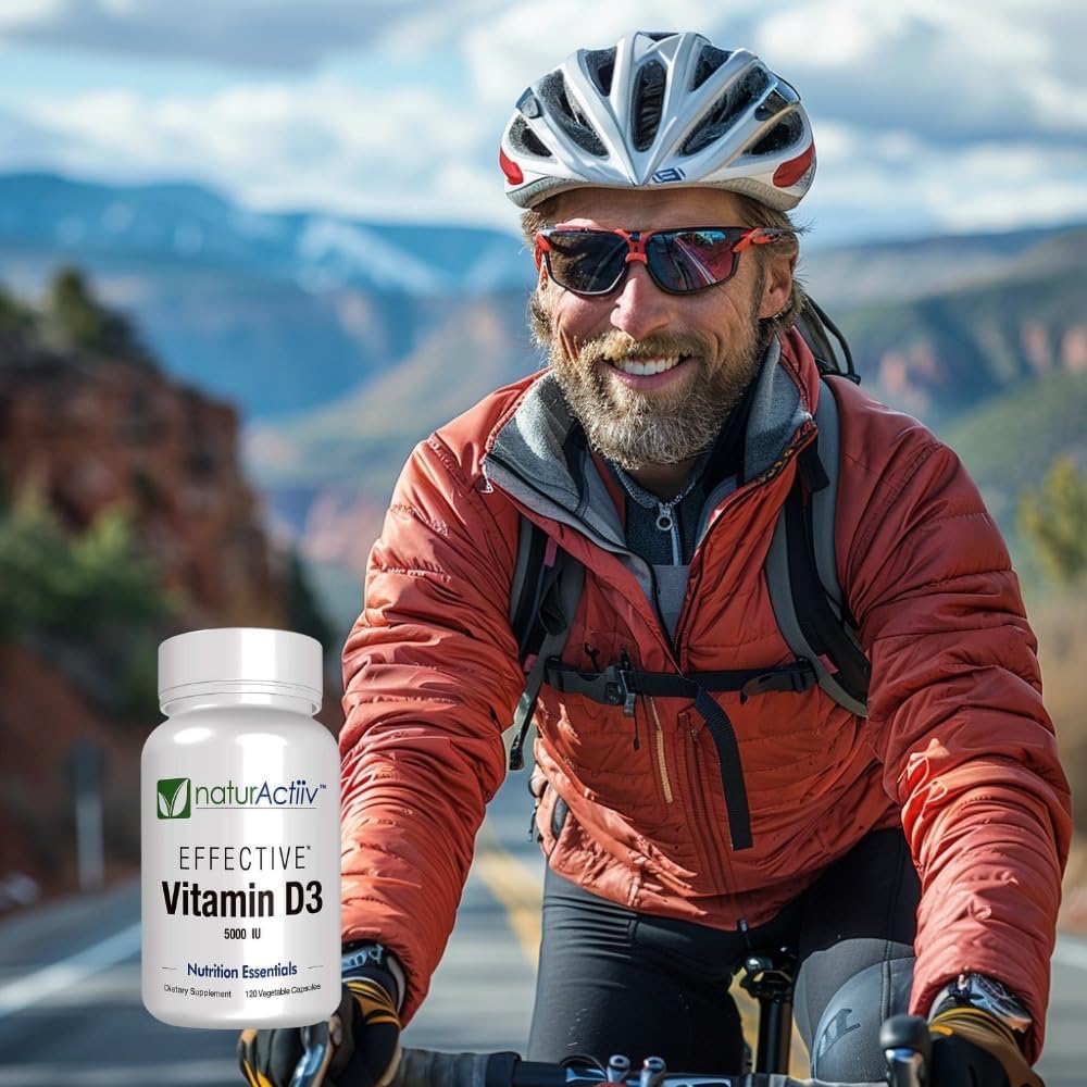 Organic Vitamin D3 125 mcg (5,000 IU) Pro Strength Micro-Capsules - Supports Bone, Muscle, and Immune Health - Easy Swallow, Fast Absorption - naturActiiv - görsel 7