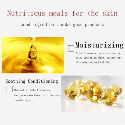 Anti-ageing Aloe Vera and Vitamin E Anti Wrinkle Serum, Spot Acne, Moisturising Cream Essence Facial Face Care Oil, 60 Soft Gel Capsules
