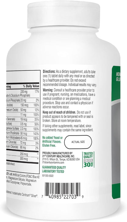 21st Century Sentry Senior Tablets - 265 tablets, Pack of 2