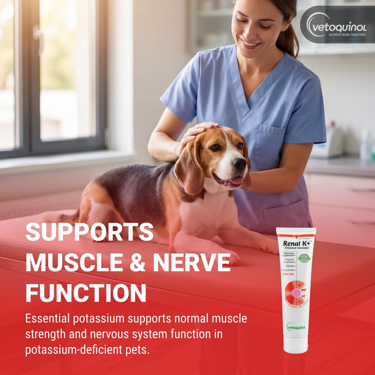 Vetoquinol Renal K - Potassium Supplement – Maple Flavour : A palatable taste that most dogs and cats enjoy, – Image 3