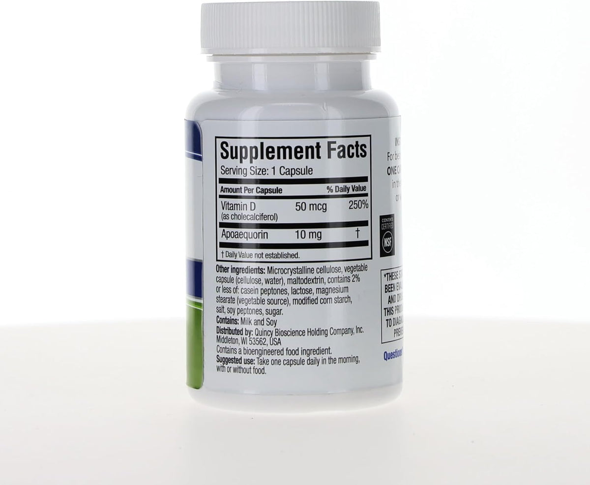 Prevagen Regular Strength - 30 Capsules (1 Month's Supply) with 10mg Apoaequorin & Vitamin D3 - görsel 3