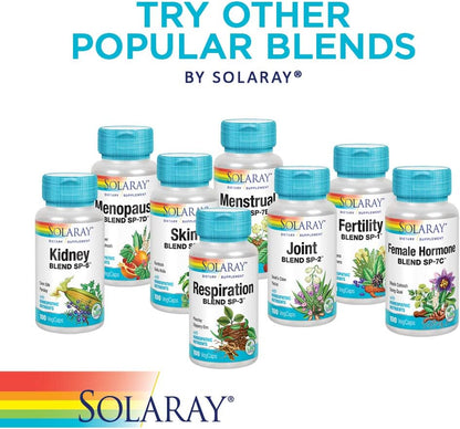 SOLARAY Histamine Blend SP-33 | Herbal Blend with Cell Salt Nutrients for Healthy Histamine Response Support | Non-GMO & Vegan | 100 VegCaps