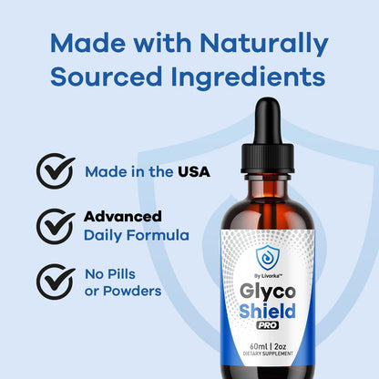 Glyco Shield Drops – Blood Formula Support Supplement (5 Bottles)