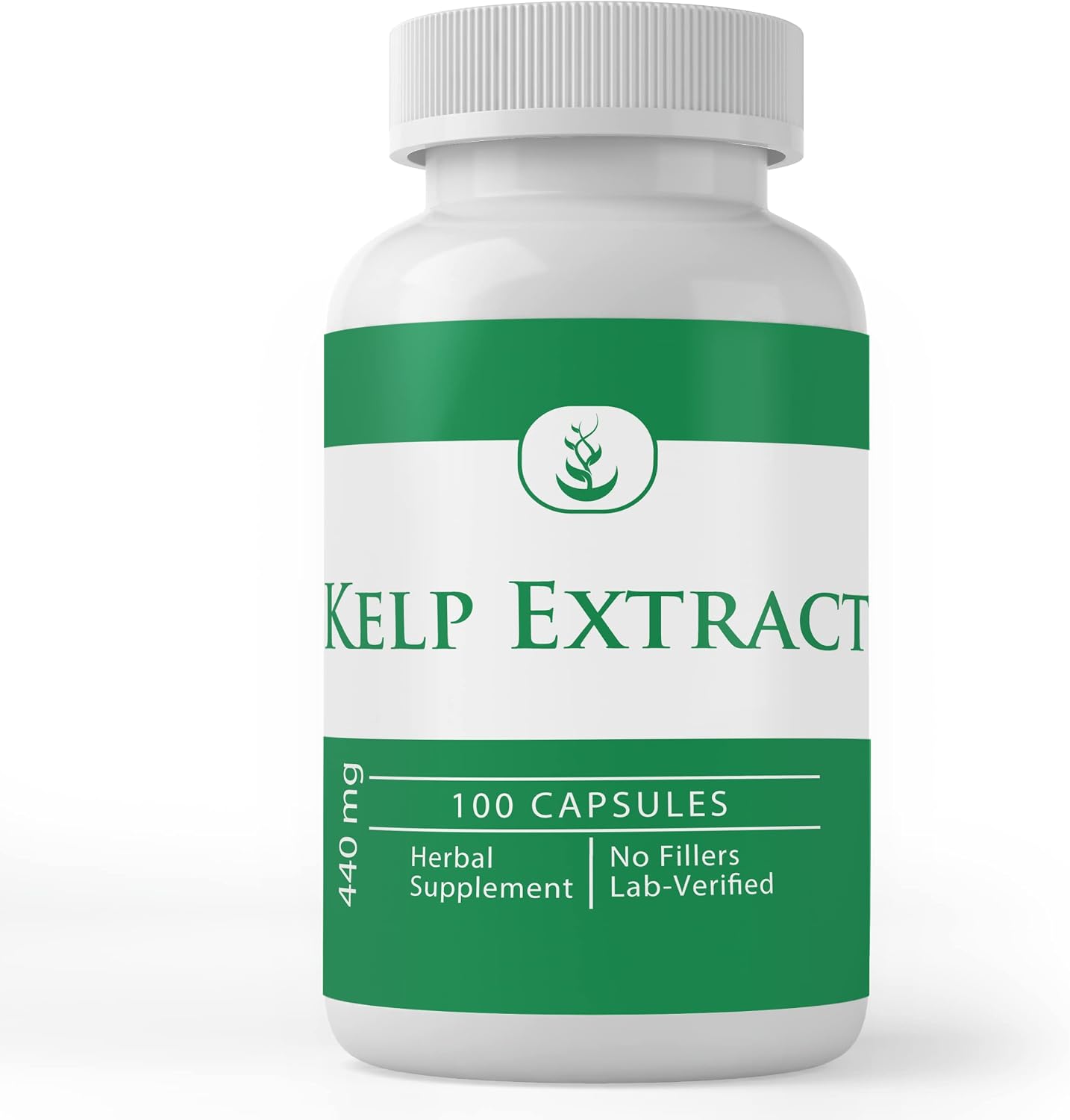 PURE ORIGINAL INGREDIENTS Kelp Extract (100 Capsules) - No Additives or Fillers - görsel 1