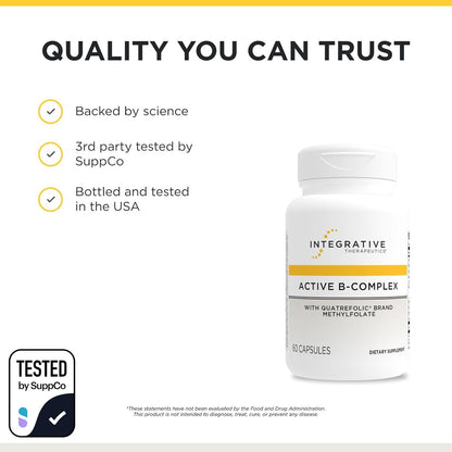 Integrative Therapeutics Active B-Complex - 60 Capsules (30 Servings)
