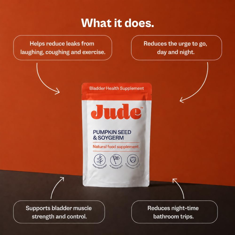 Jude Bladder Strength Food Supplement for Women – Bladder Support (60 Capsules) - görsel 2