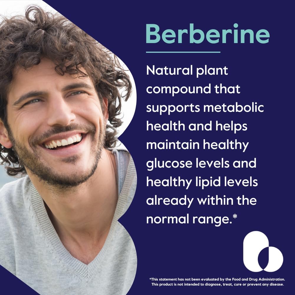 BESTVITE Berberine 500mg (240 Vegetarian Capsules) (2-Pack) – No Fillers, Vegan, Non-GM - görsel 2