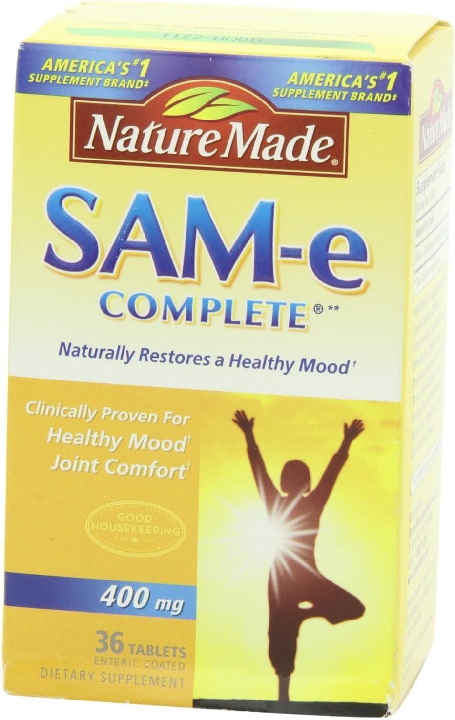 Nature's Made Sam-e Complete 400-mg 36 Tablets (2 Pack) - görsel 5