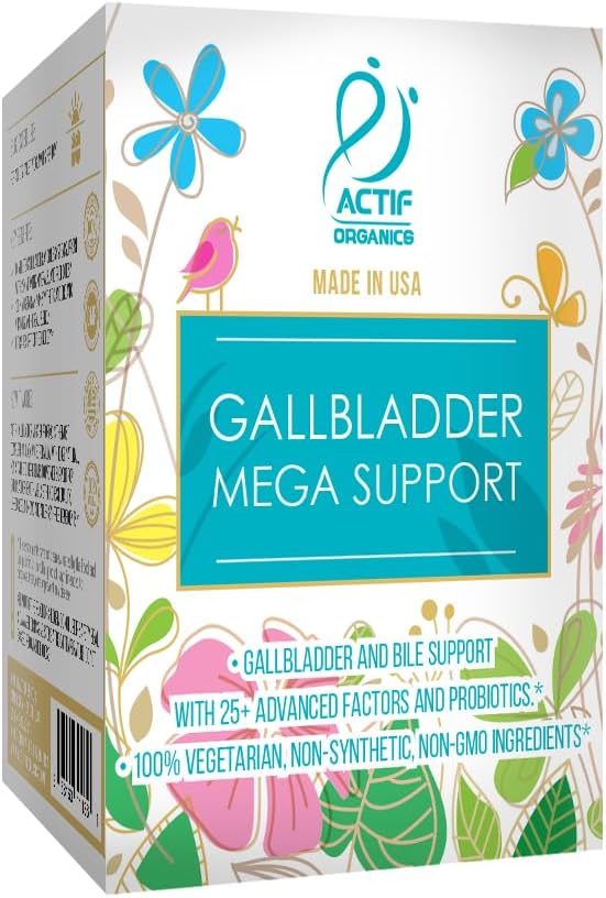 ACTIF Gallbladder Mega Support with 25+ Factors, 10 Billion CFU Probiotics, Bile Support – 60 Gummies, Strawberry Flavour - görsel 5