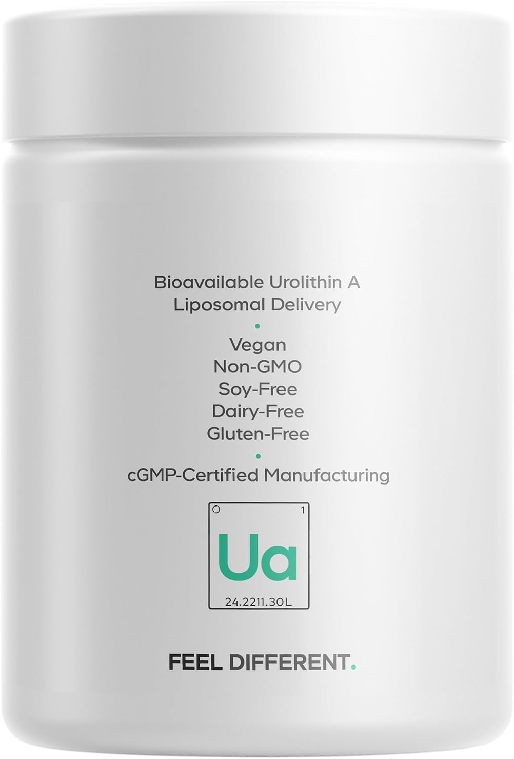 Codeage Liposomal Urolithin A Supplement 500mg Per Serving + Resveratrol, Betaine, CoQ10, Ellagitannins - A New Frontier Beyond NADH, NMN, NAD, NR, and PQQ Vitamins - Bio-available - 60 Capsules - görsel 8