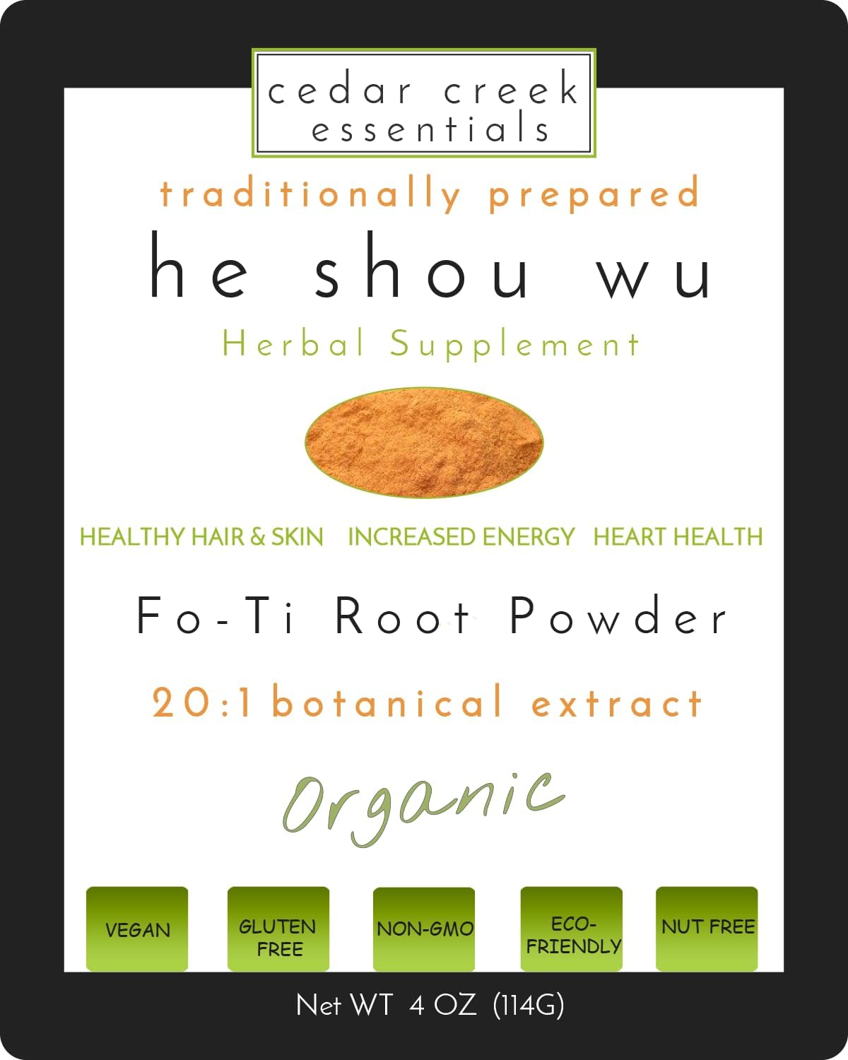 Fo-ti Root Extract Organic He Shou Wu 20:1 Cured Powder Concentrate - görsel 3