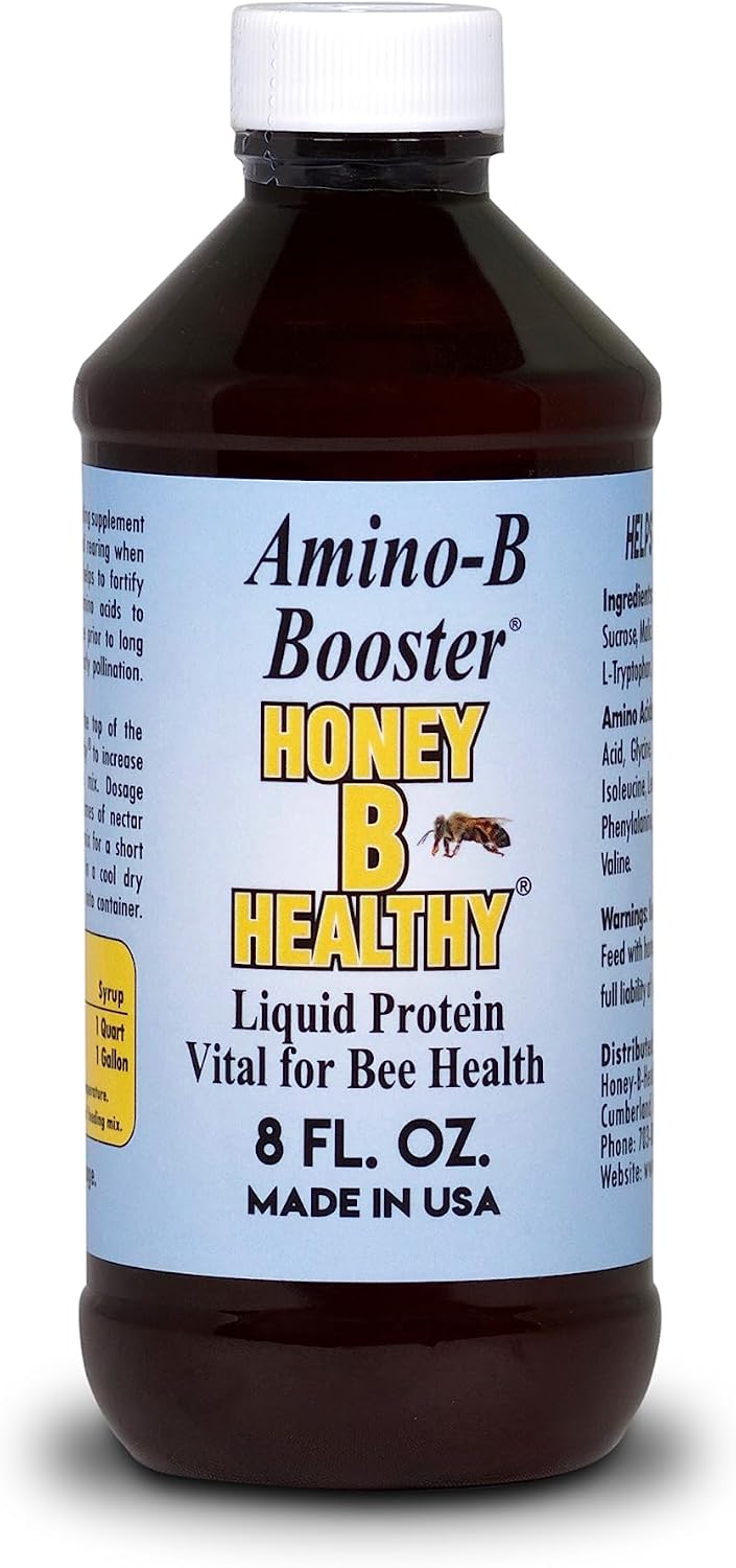 Honey B Healthy Amino-B Booster 237 ml Liquid Protein Supplement for Honey Bees - görsel 1