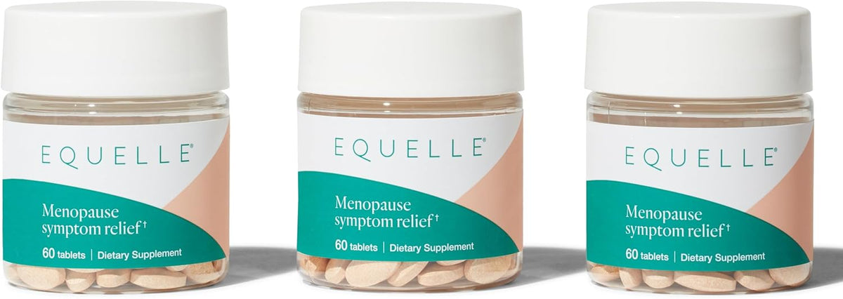 EQUELLE Multi-Symptom Perimenopause & Menopause Relief – Hormone-Free, Plant-Based S-Equol – 60 Tablets (1 Month Supply) - görsel 9