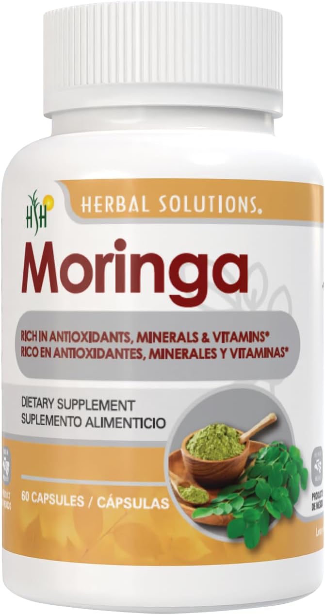 Moringa (Arbol de India) (60 Capsules, 500 mg Each) - görsel 2