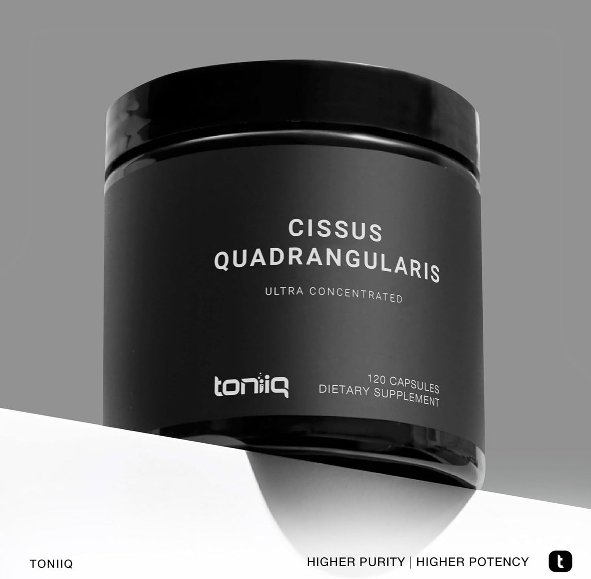 Toniiq Cissus Quadrangularis Capsules – Ultra High Strength Joint Support, 1200mg with Min 40% Ketosteroids – 120 Caps - görsel 3
