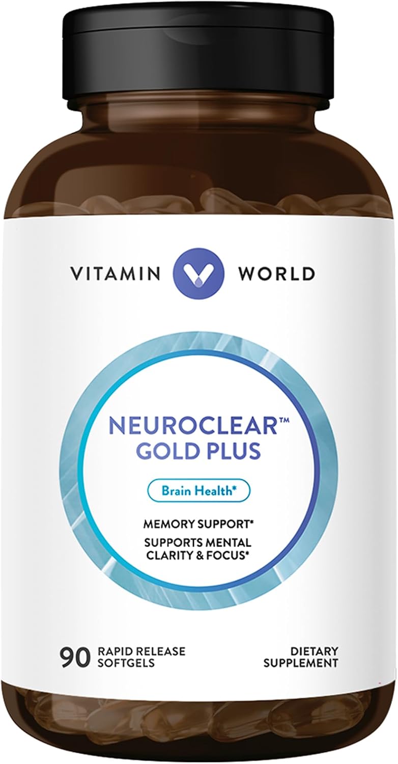 Vitamin World NeuroClear Gold Plus 90 Softgels - görsel 1