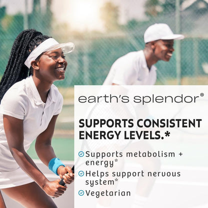 Earth's Splendor Vitamin B12 1000mcg – Energy Metabolism Support, 200 Tablets