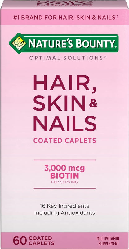 Nature's Bounty Hair, Skin and Nails, 60 Caplets