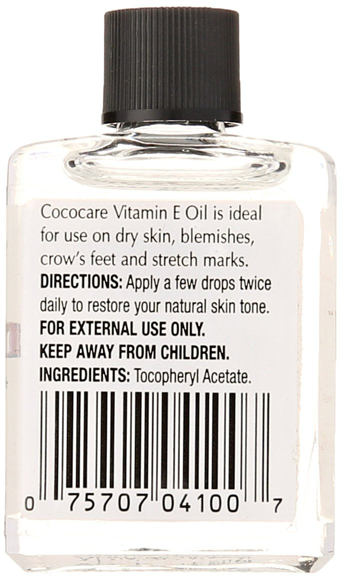 COCOCARE 100% Vitamin E Oil, 14000 IU, 15ml - Skin Moisturiser & Antioxidant Protection - görsel 2