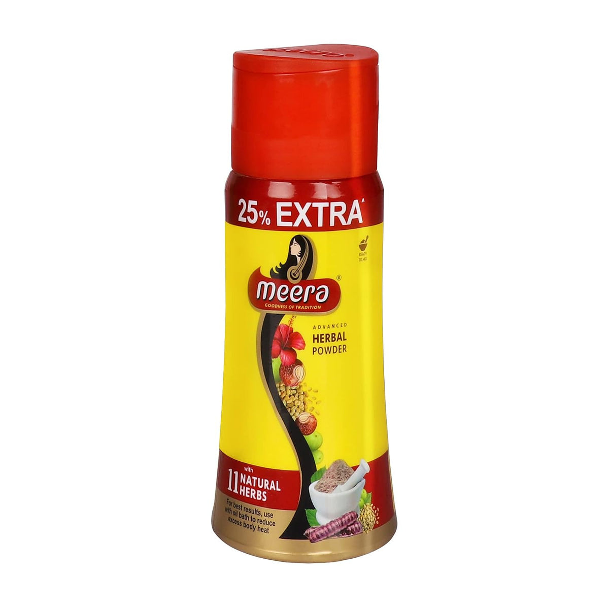 Meera Advanced Herbal Hair Wash Powder (150g) - görsel 1