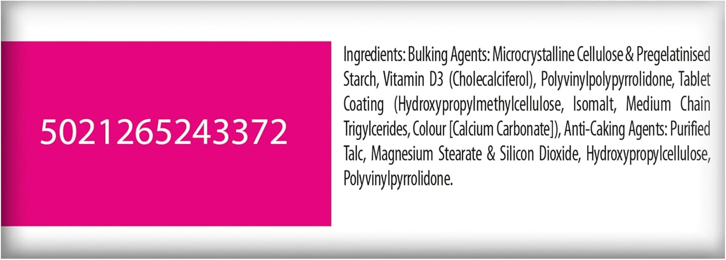 Ultra by Vitabiotics Vitamin D Tablets x 96 - görsel 4