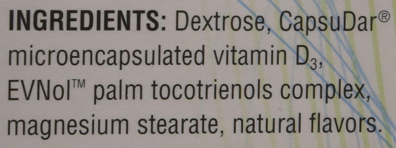 Everidis Health Sciences Replesta Chewable Vitamin D Wafers, 2 Pack (8 Wafers Total) - görsel 2