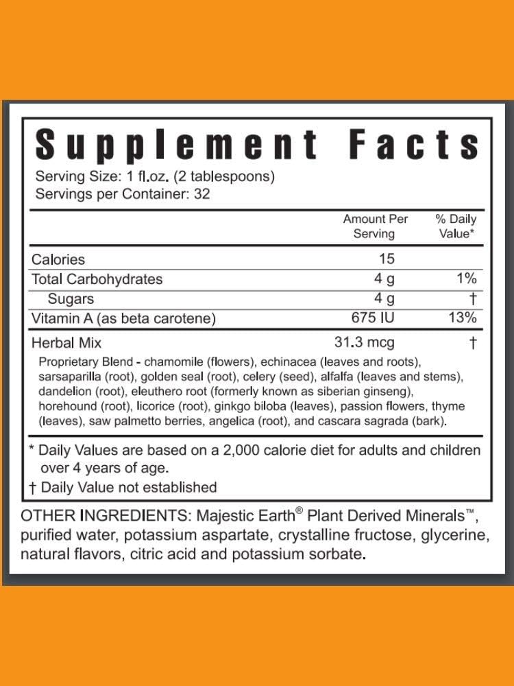 Youngevity Majestic Earth Herbal Rainforest - Multi-Herbal and Mineral Complex, 946 ml - görsel 2