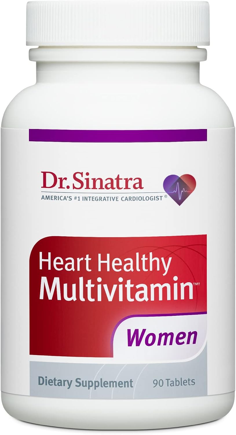 Dr. Sinatra Heart Healthy Multivitamin for Women with Vitamin D 1000 IU, 90 Tablets - görsel 1