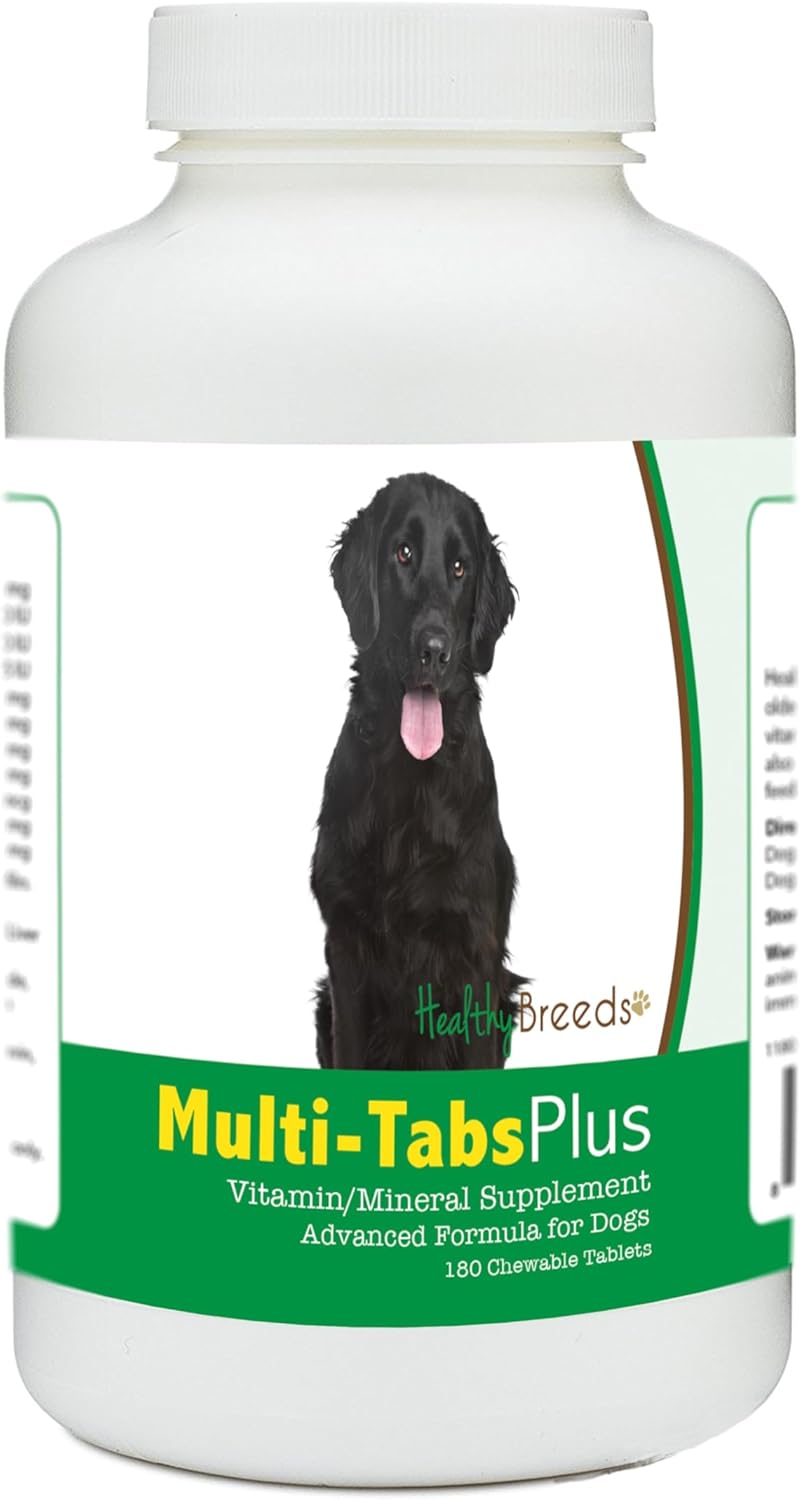 Healthy Breeds Flat Coated Retriever Multi-Tabs Plus Chewable Tablets 180 Tablets - görsel 1