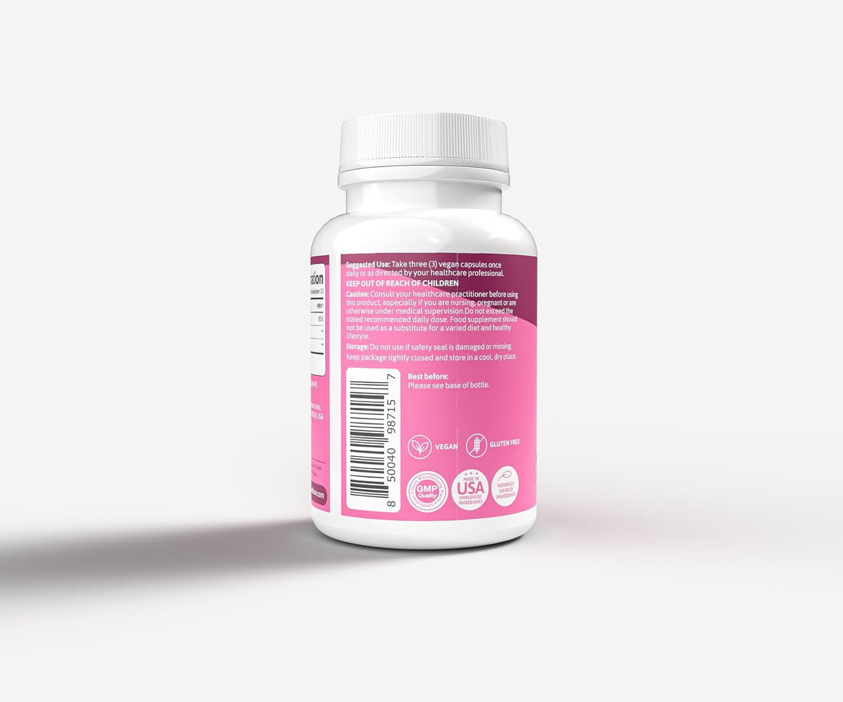 BeLive Myo-Inositol & D-Chiro Inositol Capsules - 90 Capsules: Optimal 40:1 Ratio with Folic Acid - görsel 7