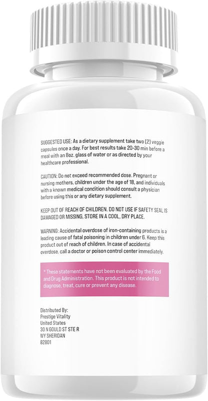 FemiPro Food Supplement - Probiotic for Urinary Health & Microbiome Balance (3-Pack, 180 Capsules)