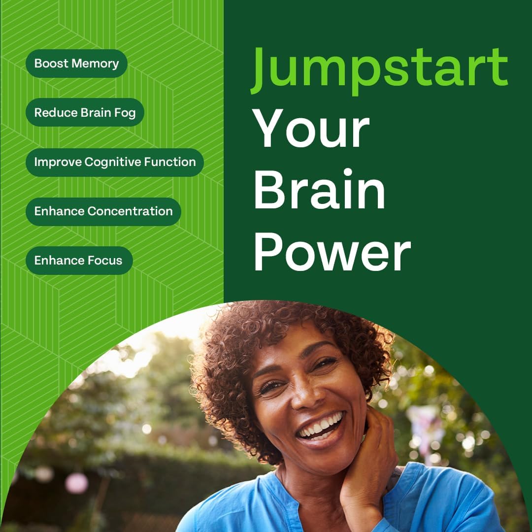 Advanced Brain Power - Supports Focus, Concentration and Mental Clarity - görsel 6