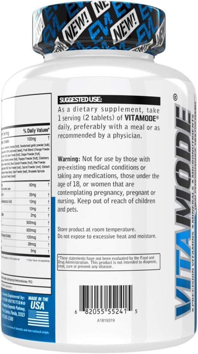 EVL Advanced Daily Multivitamin for Men – with Lycopene, BioPerine & Essential Minerals - görsel 2