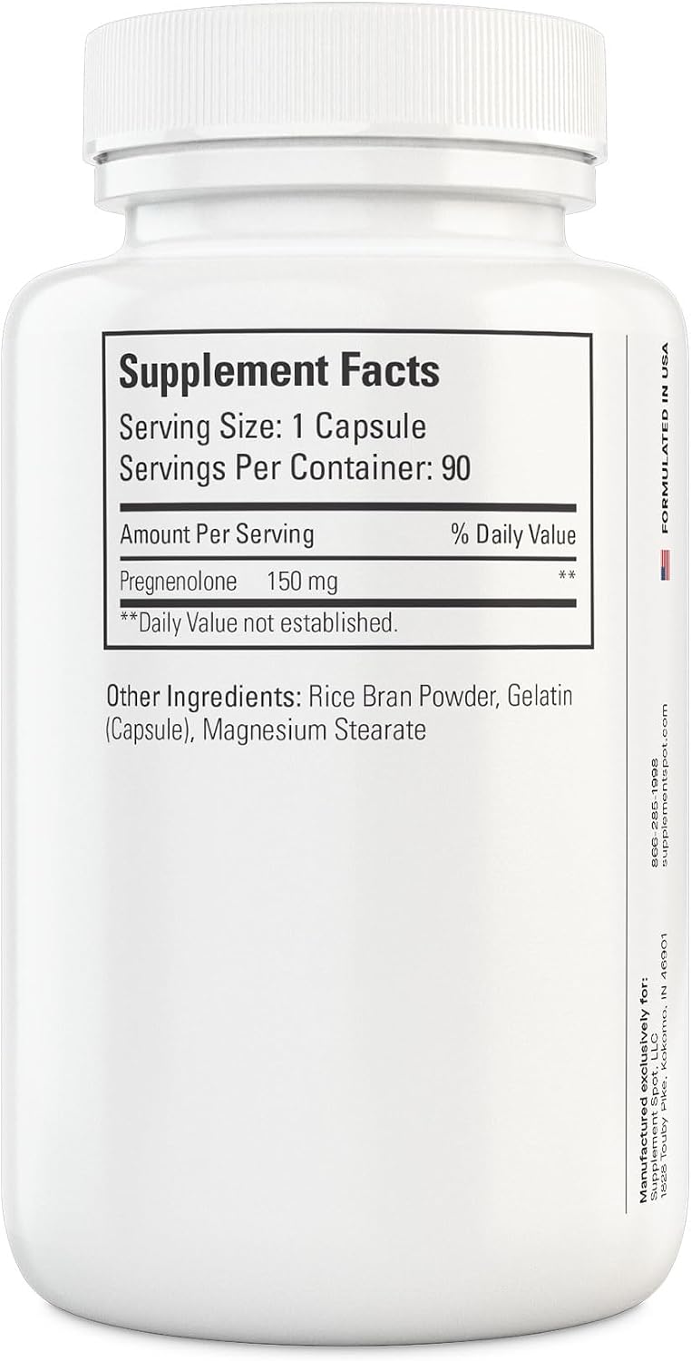 Pregnenolone 150 mg, 90 Capsules - görsel 6