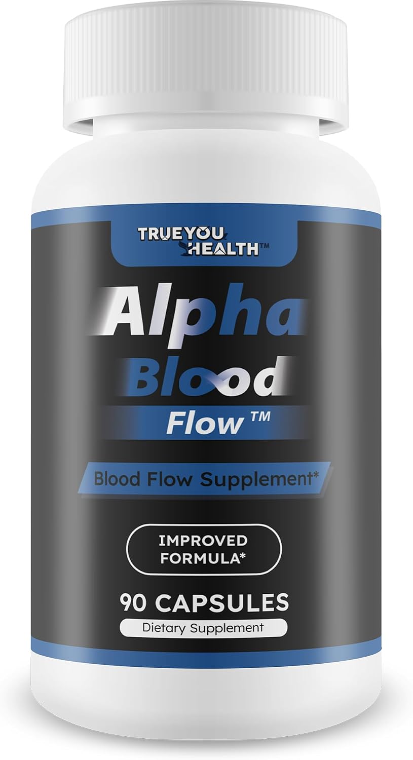 Alpha Blood Flow – Improved Formula – Circulation Support Supplement for Men and Women - görsel 1
