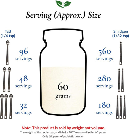Foods For Gut Histamine & D-Lactate Free Probiotic Powder – 240 Billion CFU, 60 Grammes