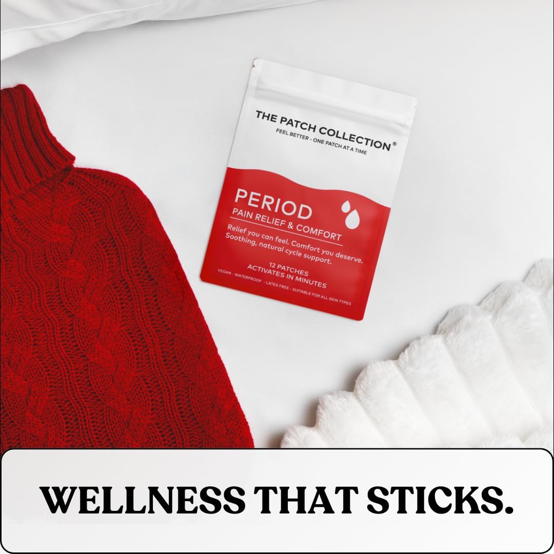 The Patch Collection – Period Pain Relief Patch (Pack of 12) - görsel 2
